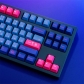 Kabuki-cho 104+25 PBT Dye-subbed Keycaps Set Cherry Profile for MX Switches Mechanical Gaming Keyboard